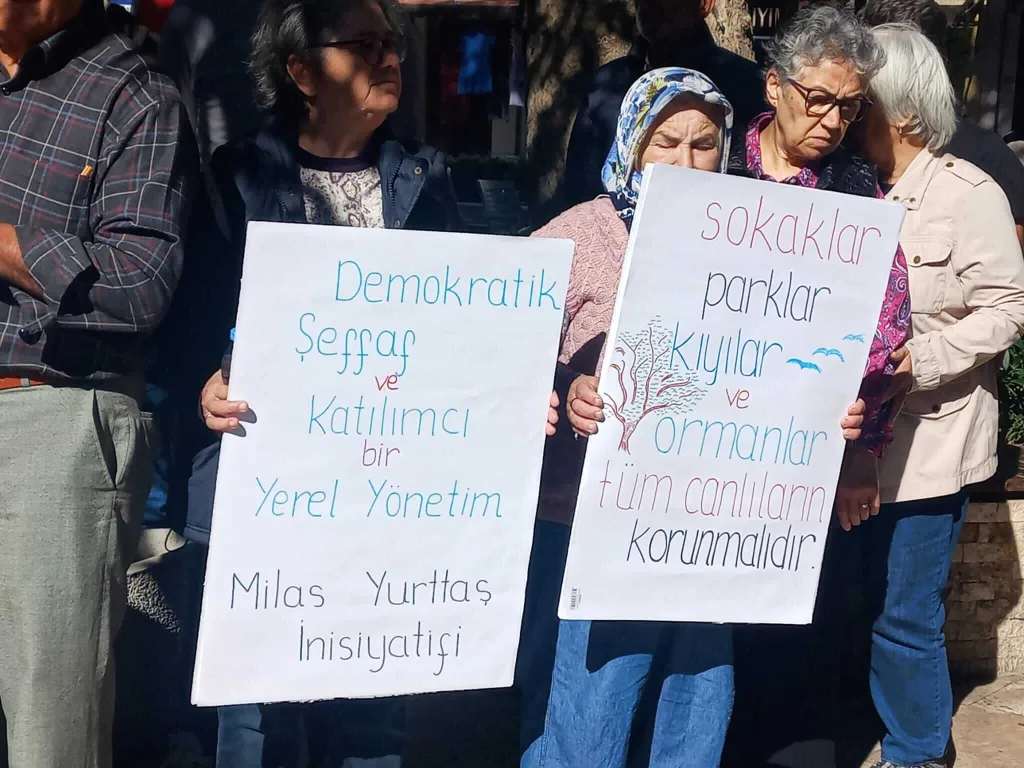 Milaslı Yurttaşlar: "Suyu Termiğe Değil Halka Ver"