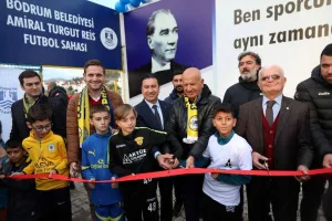 Turgutreis'e uluslararası standartlarda futbol sahası Turgutreis'e uluslararası standartlarda futbol sahası