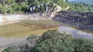 Bodrum'un içme suyunun karşılandığı Geyik Barajı'nda kirlilik