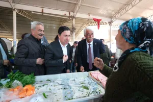 Ahmet Aras, Muğla'yı adım adım dolaşıyor