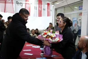 Gonca Köksal’a, Doğanköy ve Yenice'de sevgi seli: "Hoşgeldin Bizim Gız"