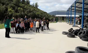 Minikler atık konusunda bilgilendirildi