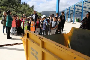 Minikler atık konusunda bilgilendirildi