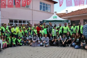 Sağlıklı yaşam için pedal çevirdiler