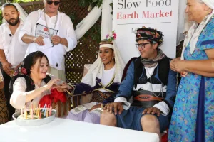 Muğla'da Düğün Yemekleri Festivali'ndeki gelin ve damat rolü gerçek oldu Muğla'da Düğün Yemekleri Festivali'ndeki gelin ve damat rolü gerçek oldu