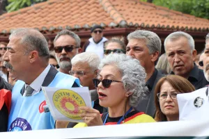 Muğla'da eğitim emekçilerinden şiddete karşı ortak eylem