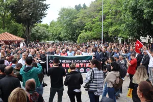 Muğla'da eğitim emekçilerinden şiddete karşı ortak eylem