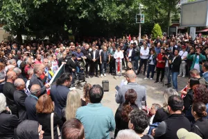 Muğla'da eğitim emekçilerinden şiddete karşı ortak eylem