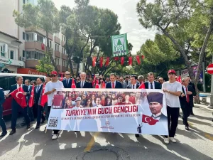 Muğla'da 19 Mayıs coşkuyla kutlandı