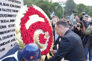 Menteşe'de Ata'ya saygı: Sirenler 2 dakika boyunca çaldı