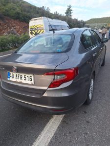 Milas'taki kazada motosiklet sürücüsü yaralandı