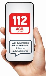 112 Acil Çağrı Merkezlerine SMS ihbarı ile de ulaşılabiliyor