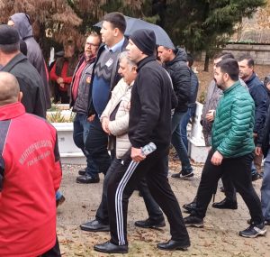 Muhtarın oğlu son yolculuğuna uğurlandı