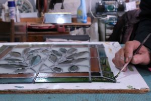 Türkiye’deki 63 vitray ustasından biri Menteşe’de