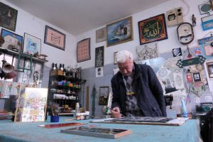 Türkiye’deki 63 vitray ustasından biri Menteşe’de Türkiye’deki 63 vitray ustasından biri Menteşe’de