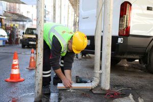 Perşembe Pazarı'nda yenileme çalışmaları başladı