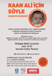 SMA hastası Kaan Ali için Bodrum’da konser düzenlenecek SMA hastası Kaan Ali için Bodrum’da konser düzenlenecek