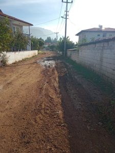 Seçim vaadi olan Düğerek yolları yarım kaldı