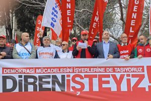 Muğla’da emek ve meslek örgütleri yarım gün iş bıraktı