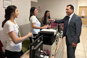 Menteşe Devlet Hastanesi’nde bayramlaşma