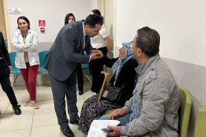 Menteşe Devlet Hastanesi’nde bayramlaşma