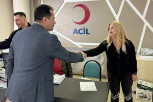 Menteşe Devlet Hastanesi’nde bayramlaşma