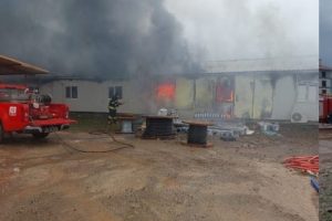 Seydikemer’de TOKİ şantiyesinde yangın çıktı Seydikemer’de TOKİ şantiyesinde yangın çıktı