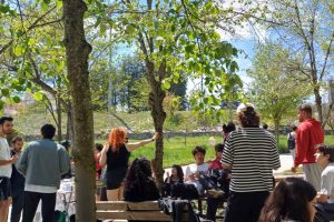 MSKÜ öğrencileri kampüste "Boykot Kafe" kurdu