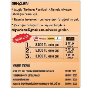 Tarhana Festivali’nin afişini gençler çizecek Tarhana Festivali’nin afişini gençler çizecek