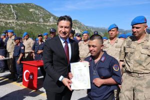 Muğla’da 64 engelli birey, bir günlüğüne asker oldu Muğla’da 64 engelli birey, bir günlüğüne asker oldu