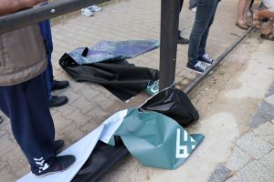 Akyaka’da kıyı eylemi: Vatandaşlar brandaları aştı