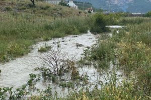 Menteşe'de rögarlar taştı, tarım arazileri su altında kaldı