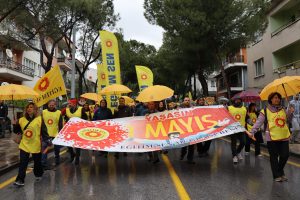 Muğla’da 1 Mayıs coşkusu: Yağmura rağmen binlerce kişi alanlardaydı