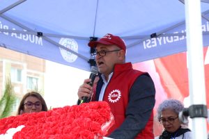 Muğla’da 1 Mayıs coşkusu: Yağmura rağmen binlerce kişi alanlardaydı