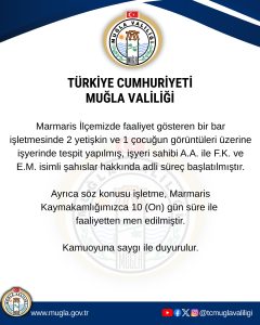 Marmaris’te skandal görüntüler: Valilik harekete geçti Marmaris’te skandal görüntüler: Valilik harekete geçti