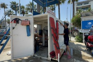 Marmaris’te mavi bayraklı halk plajında cankurtaranlar göreve başladı Marmaris’te mavi bayraklı halk plajında cankurtaranlar göreve başladı