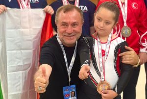 Muğlalı özel sporcu Serra, Avrupa üçüncüsü oldu