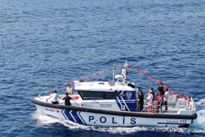 Şehit Komiser Ekrem Uyar kontrol botu göreve başladı Şehit Komiser Ekrem Uyar kontrol botu göreve başladı