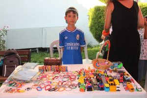 Menteşe’de çocuklar tezgah başına geçti