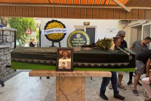 Motosiklet kazası can aldı, sürücü son yolculuğuna uğurlandı