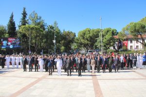 Muğla’da 19 Eylül Gaziler Günü törenle kutlandı Muğla’da 19 Eylül Gaziler Günü törenle kutlandı