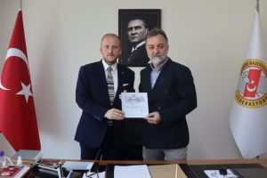 MHP heyetinden Muğla Gazeteciler Cemiyeti’ne “Terörsüz Türkiye” ziyareti