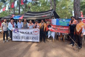 Pamukkale'de düzenlenen Yörük Şenliği'nde Muğlalılar ilgi odağı oldu