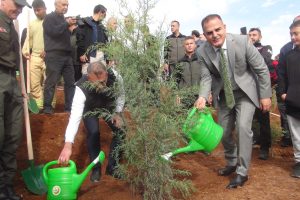 Muğla’da 33 bin fidan toprak ile buluştu Muğla’da 33 bin fidan toprak ile buluştu