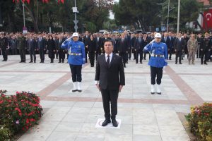 Atatürk, vefatının 87’nci yılında saygıyla anıldı