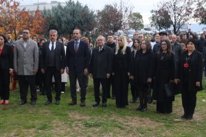 Helikopter kazasında hayatını kaybedenler törenle anıldı