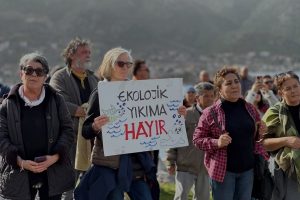 Marmaris Selimiye’de marina projesine tepki sürüyor