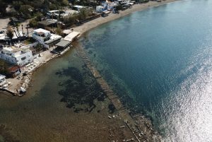 Deniz çekilince 3 bin 500 yıllık kral yolu ortaya çıktı