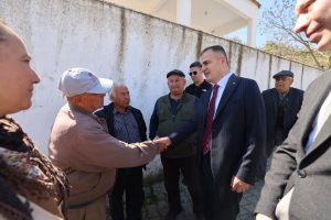 Vali Akbıyık'tan İkizköy'e ziyaret