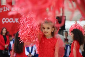 Muğla’da 23 Nisan kutlamalarında renkli görüntüler